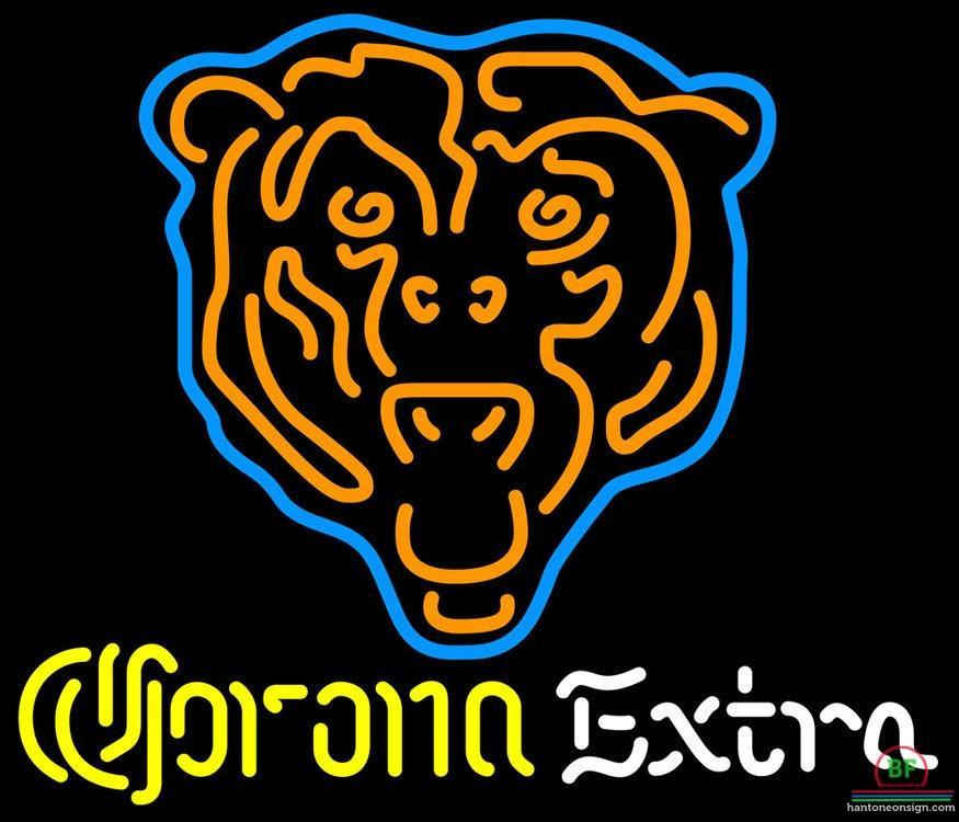 Corona Extra Chicago Bears Neon Sign Teams Neon Light