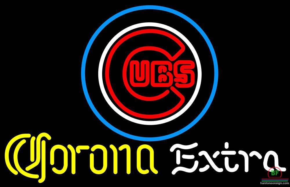 Corona Extra Chicago Cubs Neon Sign Teams Neon Light