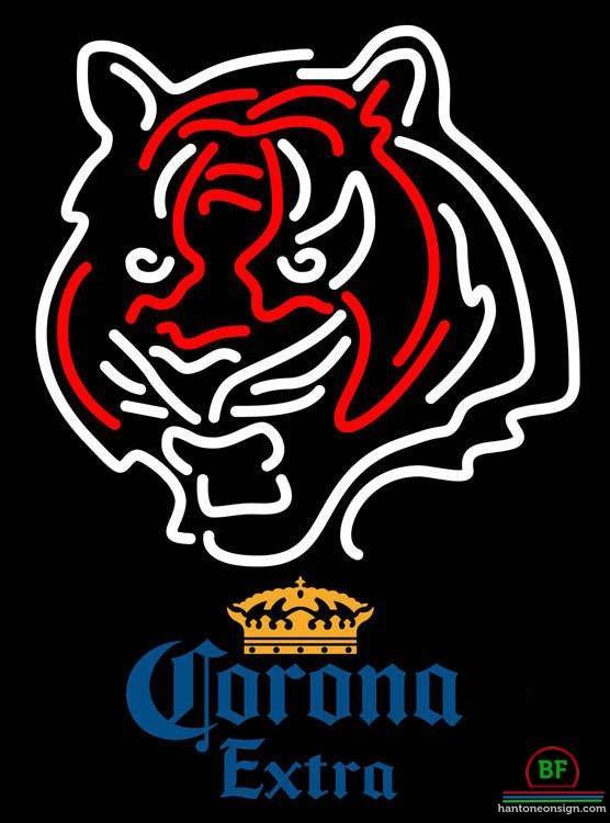 Corona Extra Cincinnati Bengals Neon Sign Teams Neon Light