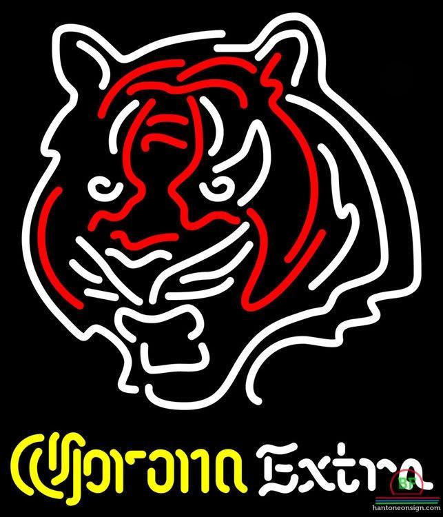 Corona Extra Cincinnati Bengals Neon Sign Teams Neon Light