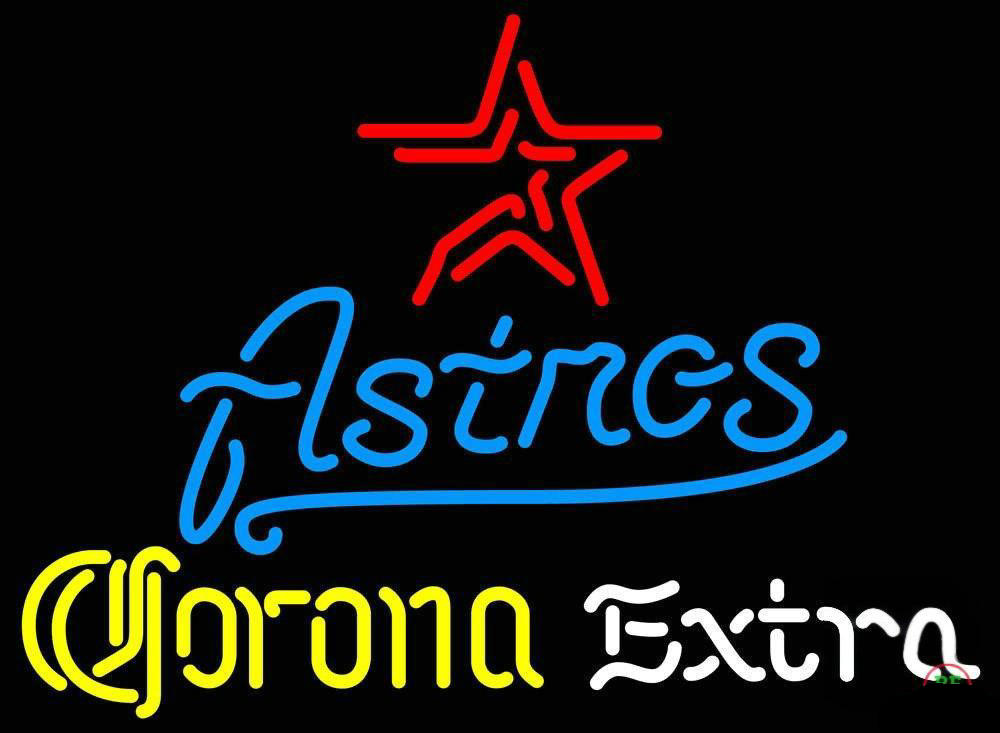 Corona Extra Houston Astros Neon Sign Teams Neon Light