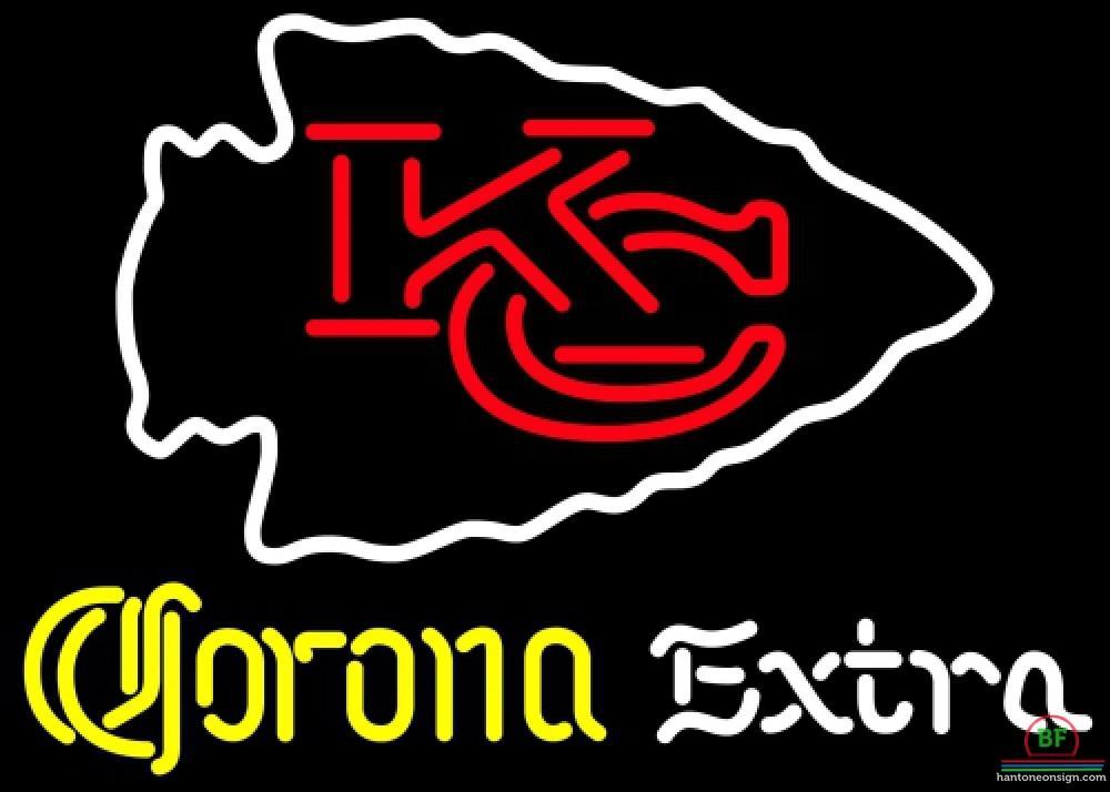 Corona Extra Kansas City Chiefs Neon Sign Teams Neon Light