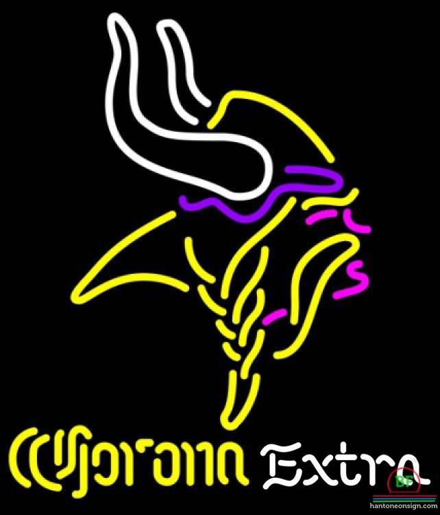 Corona Extra Minnesota Vikings Neon Sign Teams Neon Light