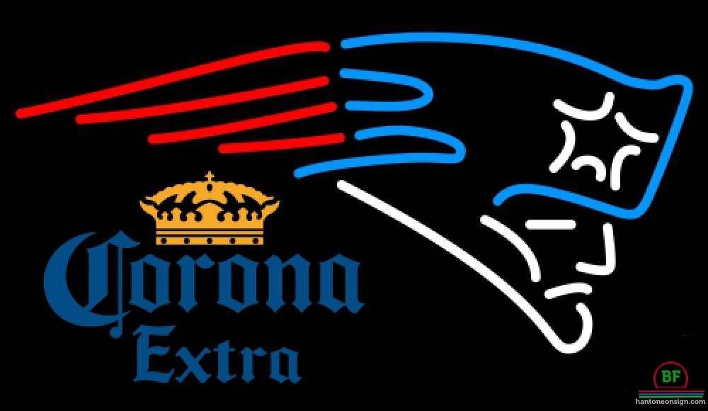 Corona Extra New England Patriots Neon Sign Teams Neon Light
