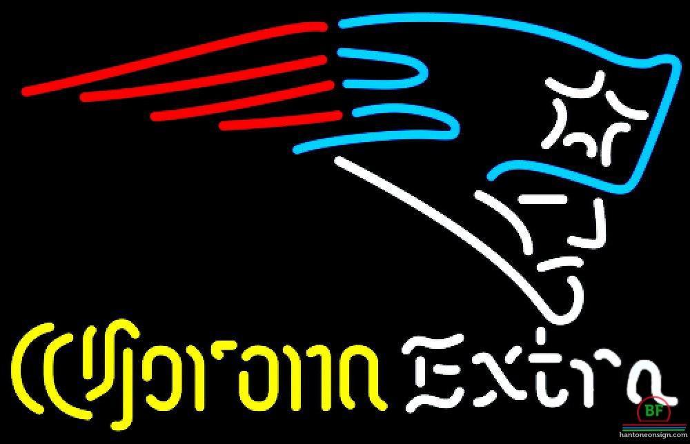 Corona Extra New England Patriots Neon Sign Teams Neon Light