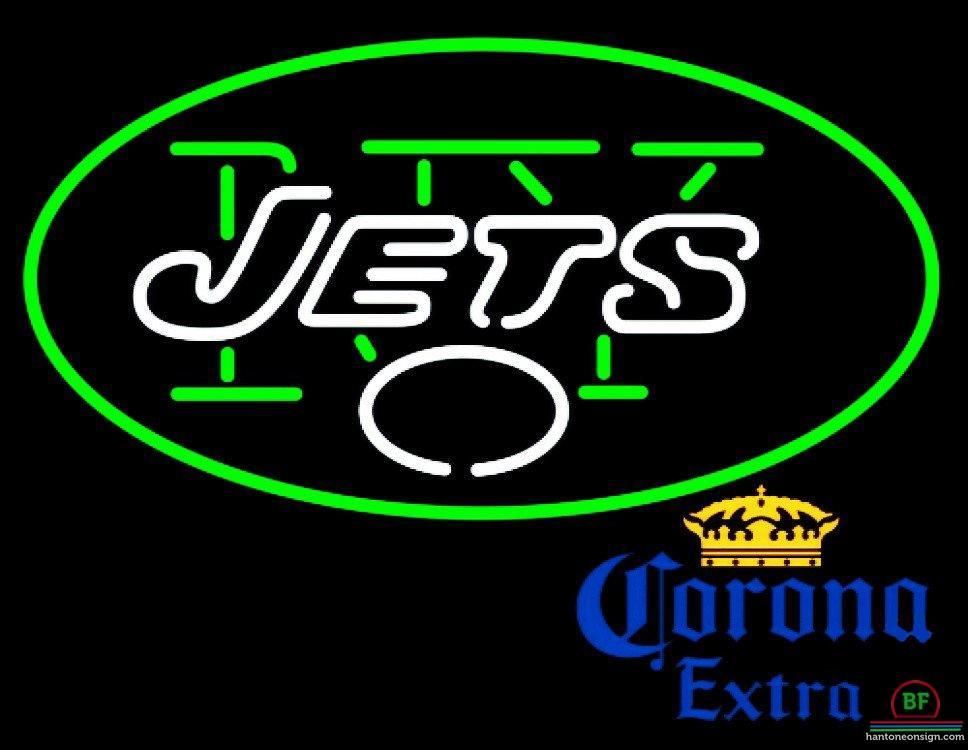 Corona Extra New York Jets Neon Sign Teams Neon Light