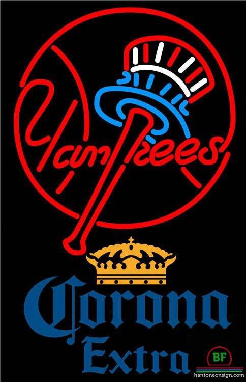 Corona Extra New York yankees Neon Sign Teams Neon Light