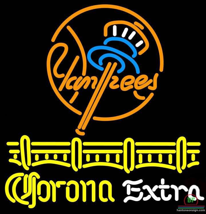 Corona Extra New York yankees Neon Sign Teams Neon Light