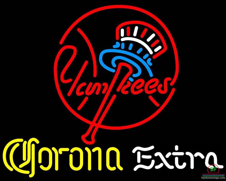Corona Extra New York yankees Neon Sign Teams Neon Light