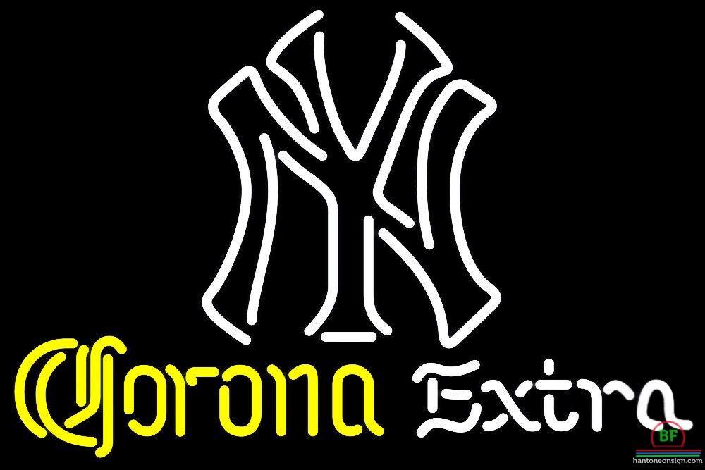 Corona Extra New York yankees Neon Sign Teams Neon Light
