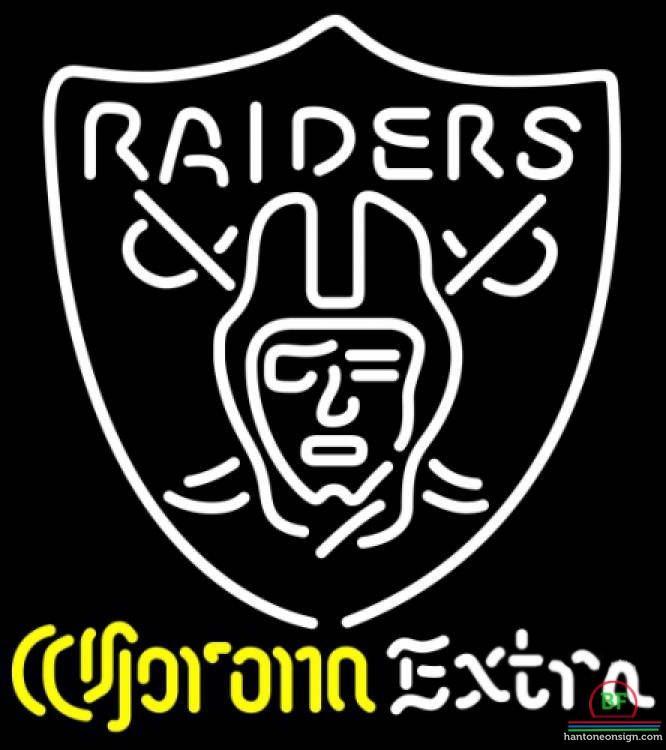 Corona Extra Oakland Raiders Neon Sign Teams Neon Light
