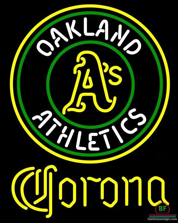 Corona Extra Oakland_Athletics Neon Sign Teams Neon Light