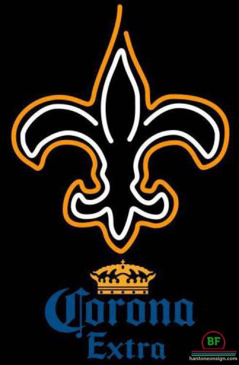 Corona Extra Orleans Saints Neon Sign Teams Neon Light