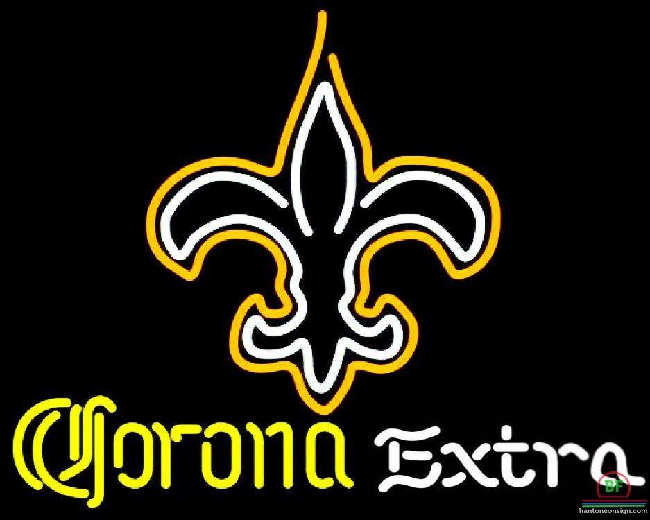 Corona Extra Orleans Saints Neon Sign Teams Neon Light
