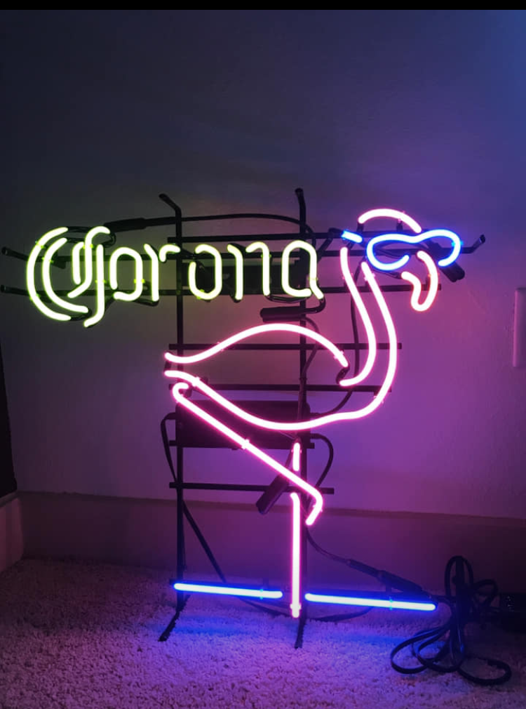 Corona Extra Pink Flamingo Neon Sign Neon Light