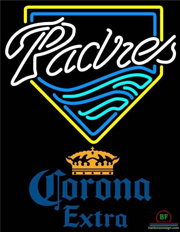 Corona Extra San Diego Padres Neon Sign Teams Neon Light