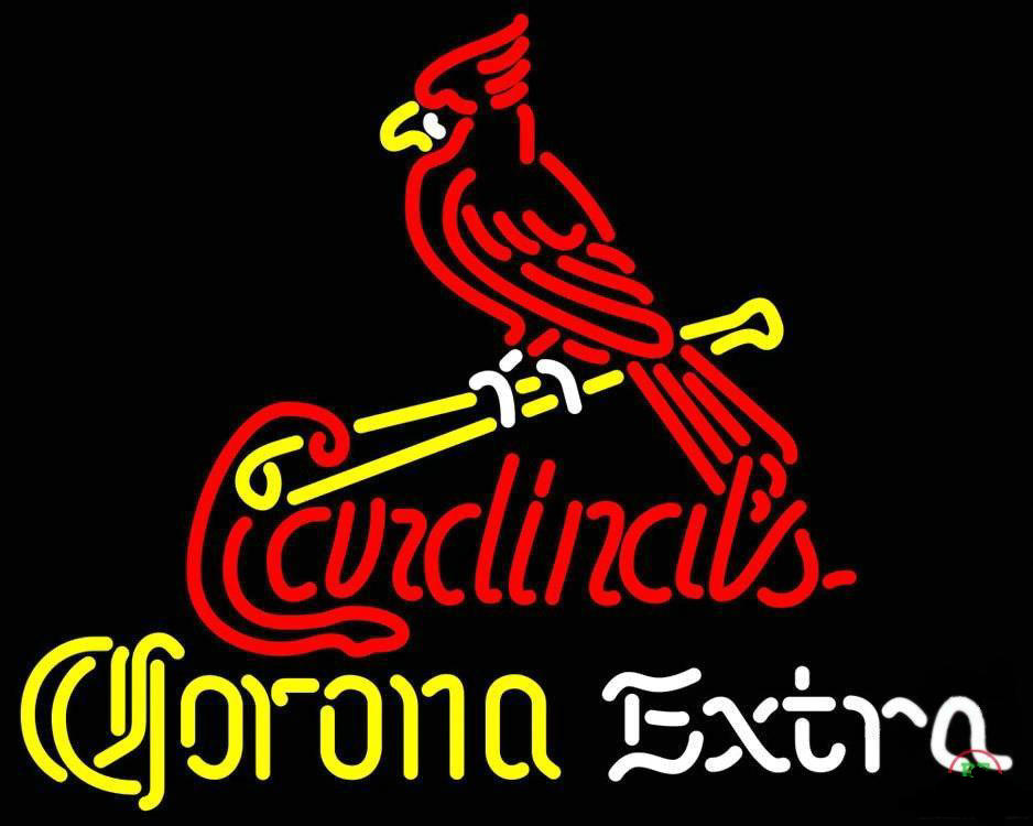 Corona Extra St Louis Cardinals Neon Sign Teams Neon Light