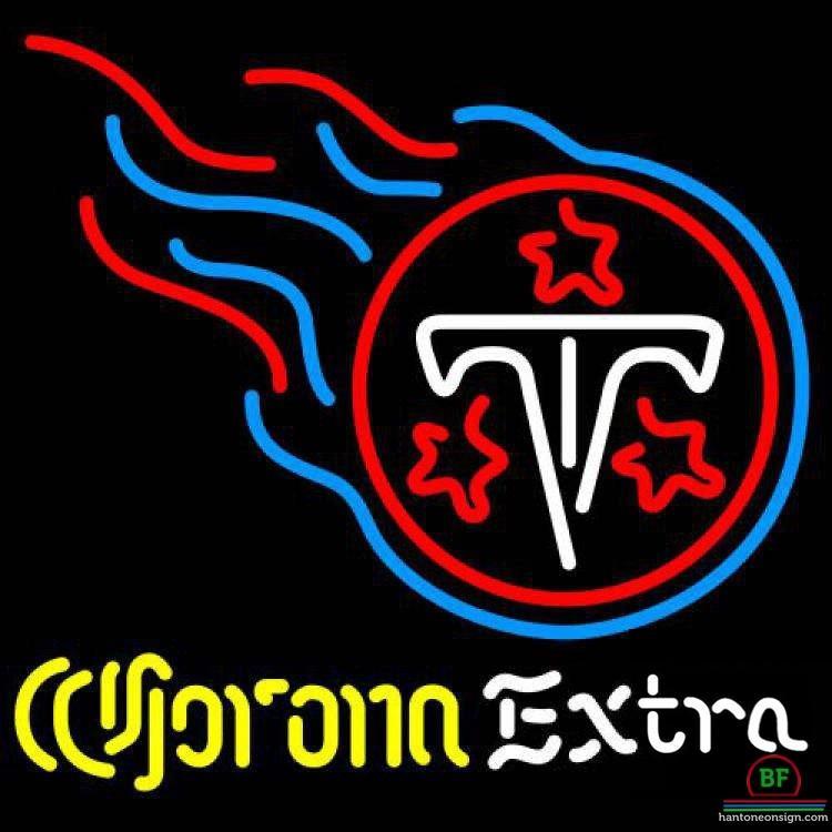 Corona Extra Tennessee Titans Neon Sign Teams Neon Light