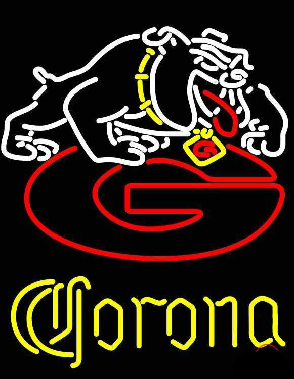 Corona Florida State University Georgia Bulldogs Neon Sign NCAA Teams Neon Light