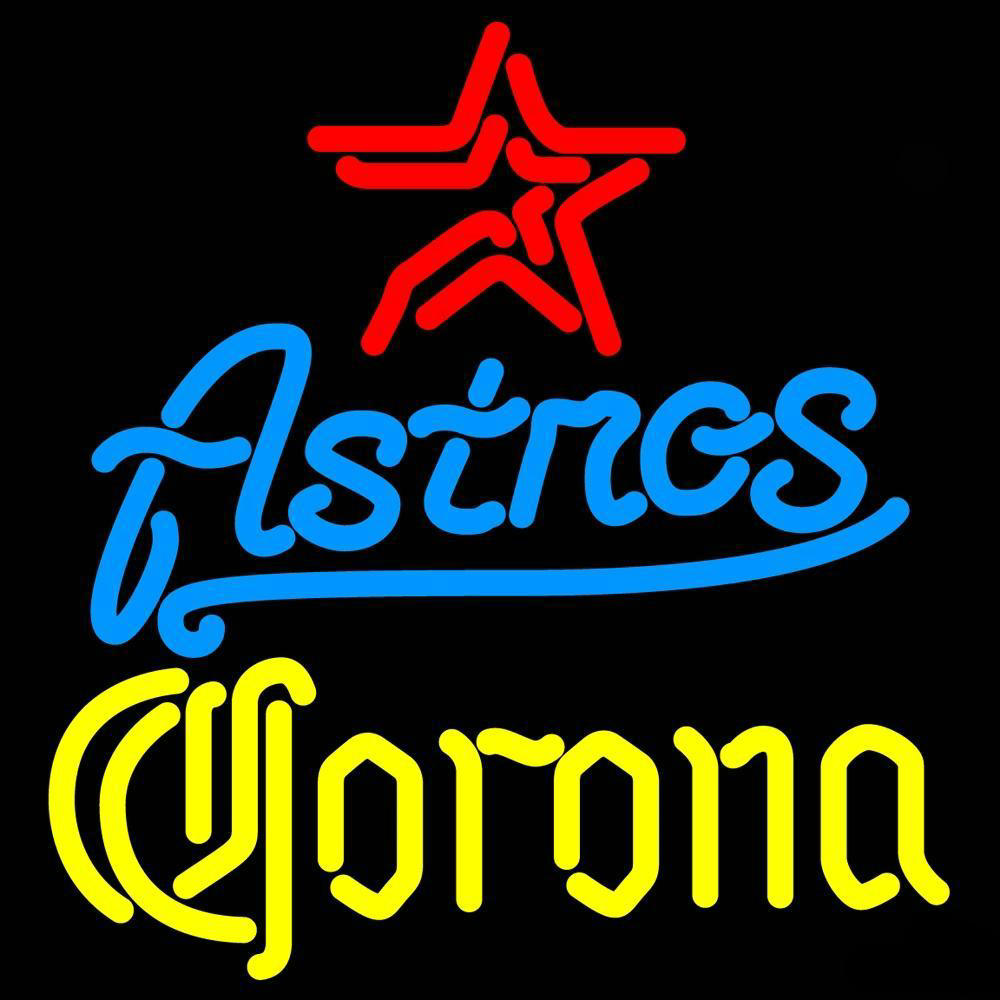 Corona Houston Astros Neon Sign Teams Neon Light