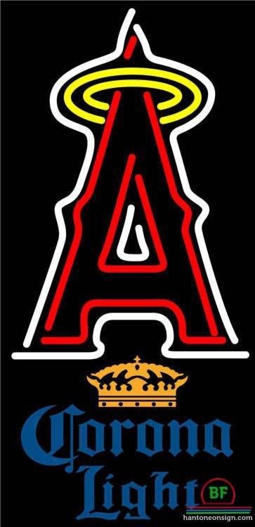 Corona Light Anaheim Angels Neon Sign Teams Neon Light