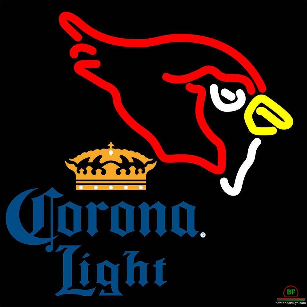 Corona Light Arizona Cardinals Neon Sign Teams Neon Light