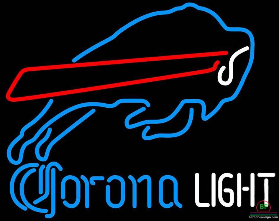 Corona Light Buffalo Bills Neon Sign Teams Neon Light