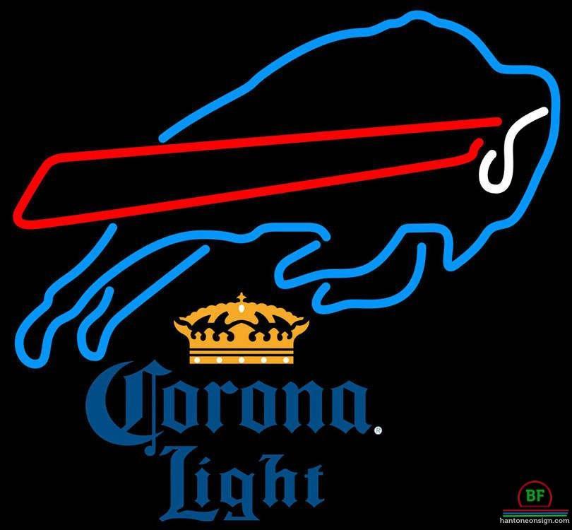Corona Light Buffalo Bills Neon Sign Teams Neon Light