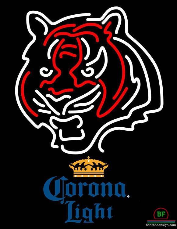 Corona Light Cincinnati Bengals Neon Sign Teams Neon Light