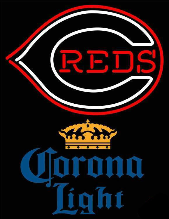 Corona Light Cincinnati Reds Neon Sign Teams Neon Light