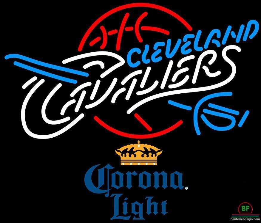 Corona Light Cleveland Cavalier Neon Sign Teams Neon Light