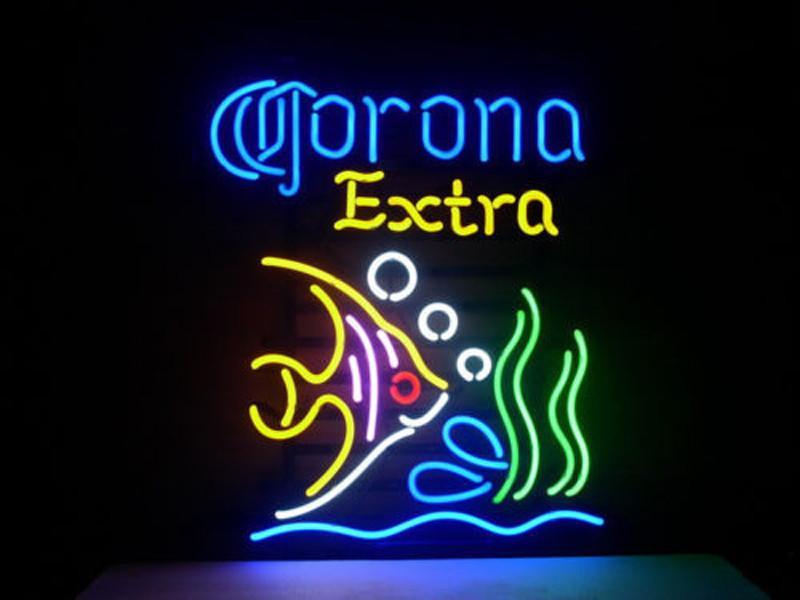 Corona Light Extra Beer Neon Sign