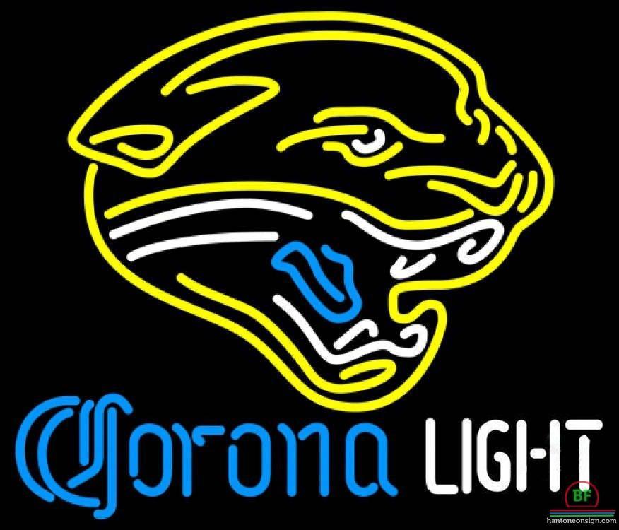 Corona Light Jacksonville Jaguars Neon Sign Teams Neon Light