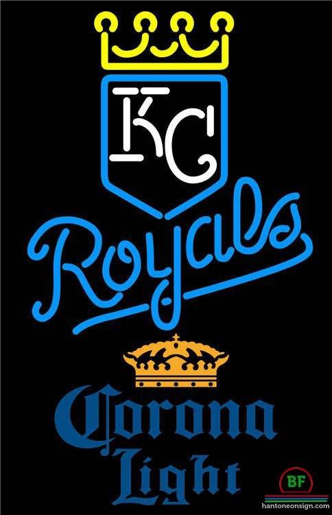 Corona Light Kansas City Royals Neon Sign Teams Neon Light