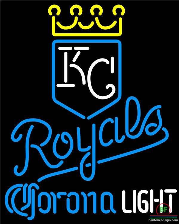 Corona Light Kansas City Royals Neon Sign Teams Neon Light