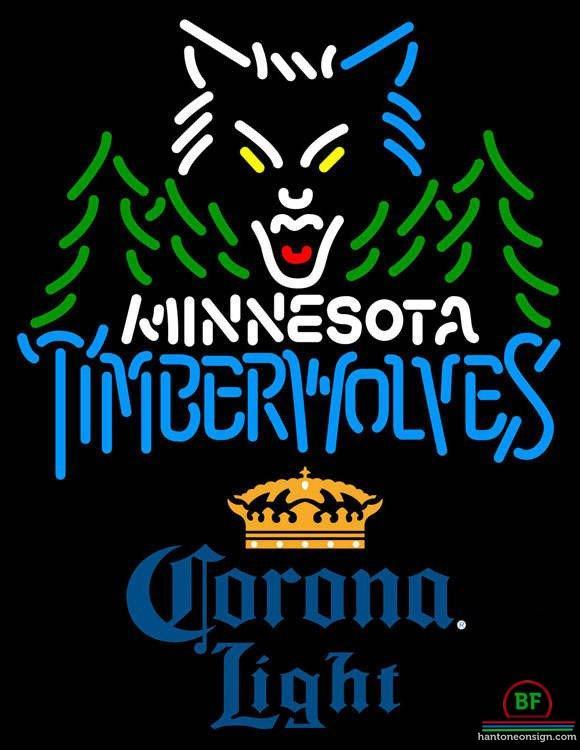 Corona Light Minnesota Timber Neon Sign Teams Neon Light