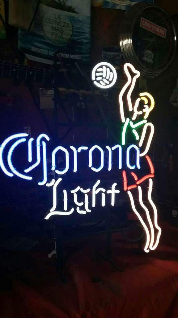 Corona Light Play Basketball Neon Sign Bar Sign Neon Light