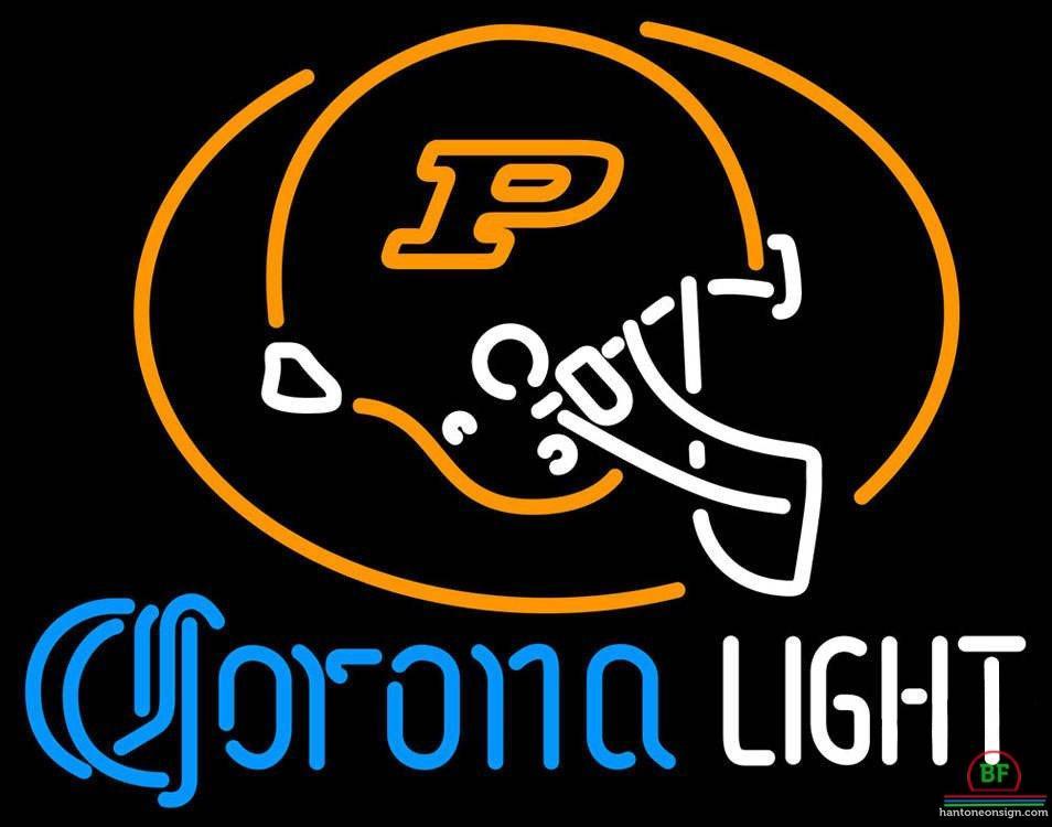 Corona Light Purdue University Helmet Neon Sign NCAA Teams Neon Light