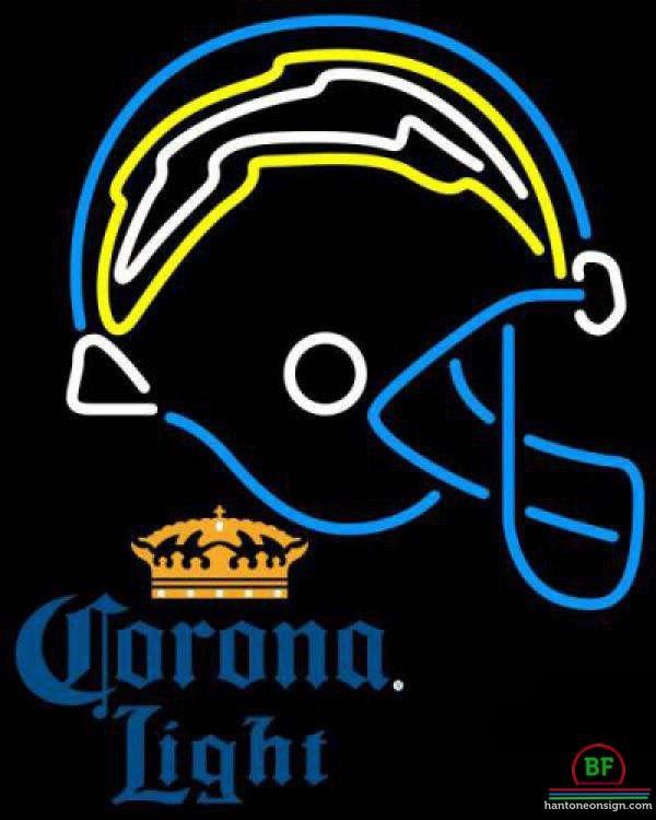 Corona Light San Diego Chargers Neon Sign Teams Neon Light