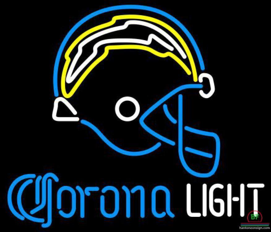 Corona Light San Diego Chargers Neon Sign Teams Neon Light