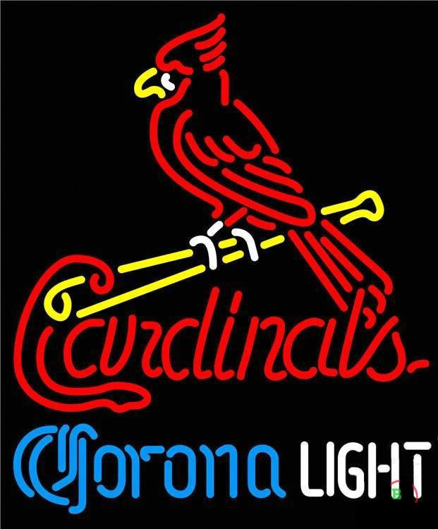 Corona Light St Louis Cardinals Neon Sign Teams Neon Light