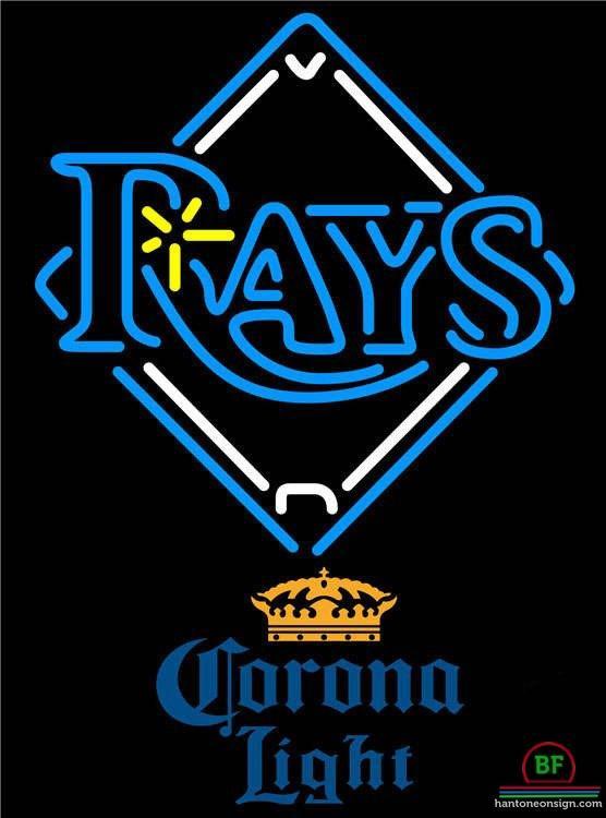 Corona Light Tampa Bay Rays Neon Sign Teams Neon Light
