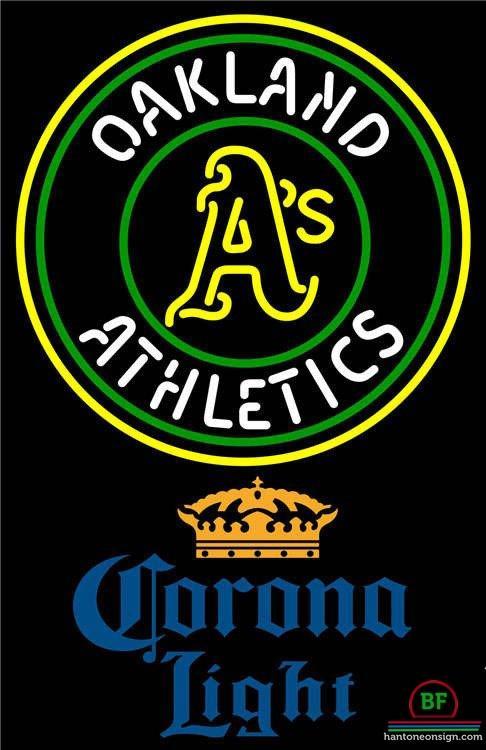 Corona Oakland_Athletics Neon Sign Teams Neon Light