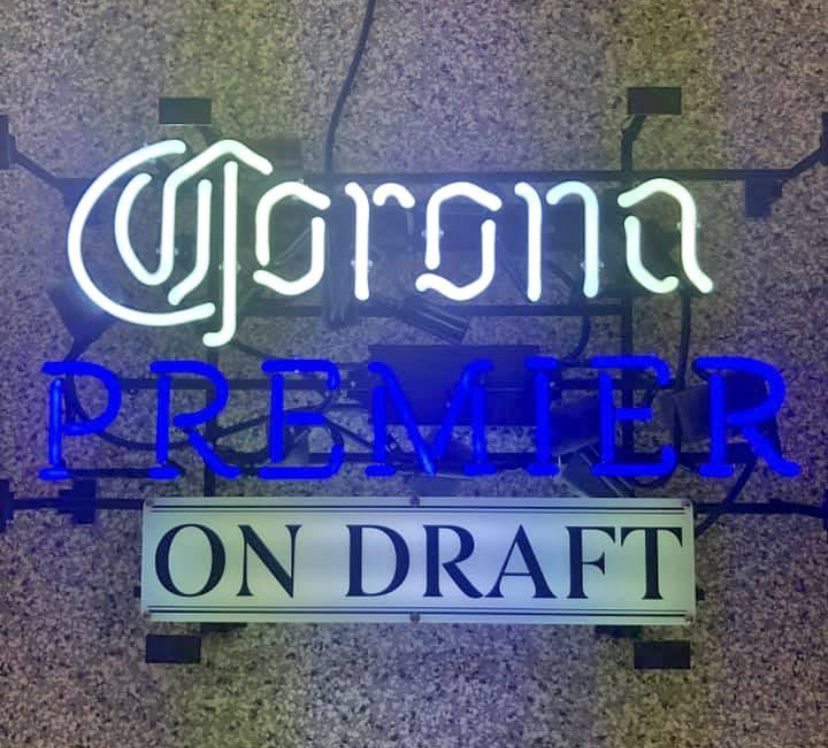 Corona Premier On Draft Neon Sign Neon Light