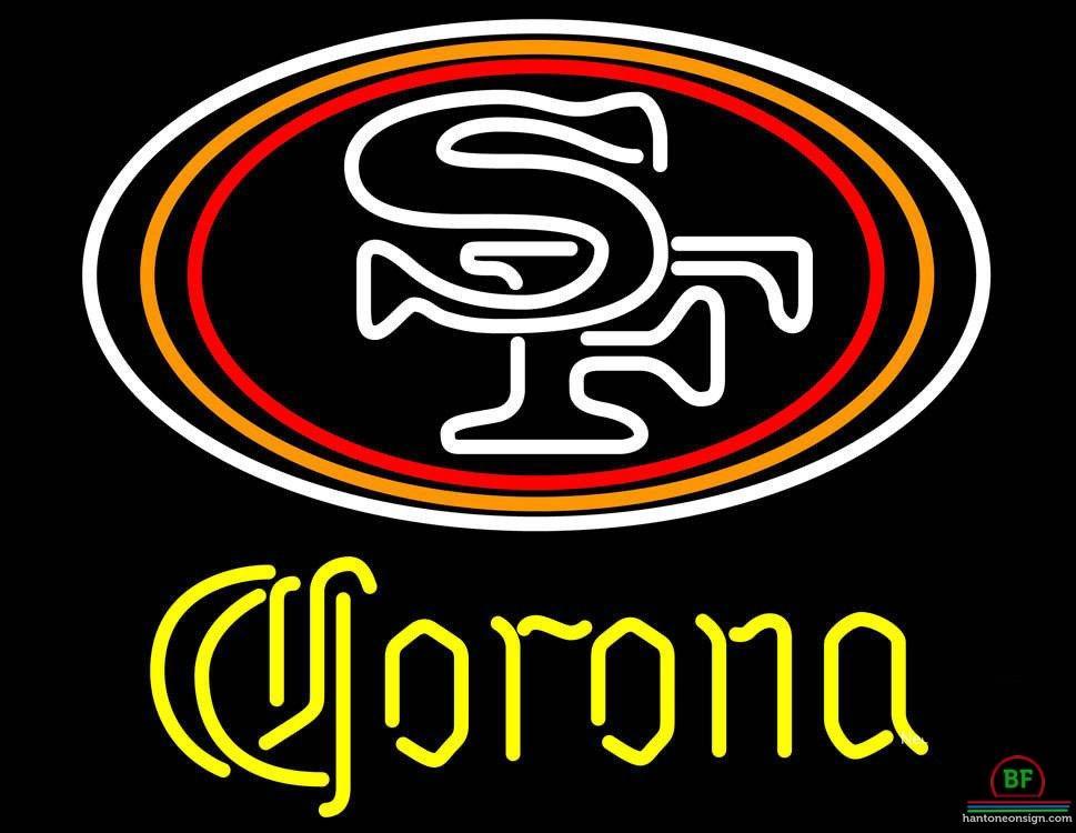 Corona San Francisco 49ers Neon Sign Teams Neon Light