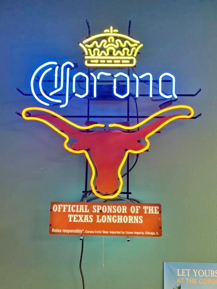 Corona Texas Longhorns Neon Sign NCAA Sports Neon Light Neon Light