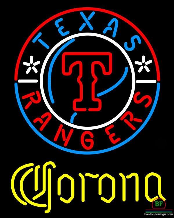 Corona Texas Rangers Neon Sign Teams Neon Light