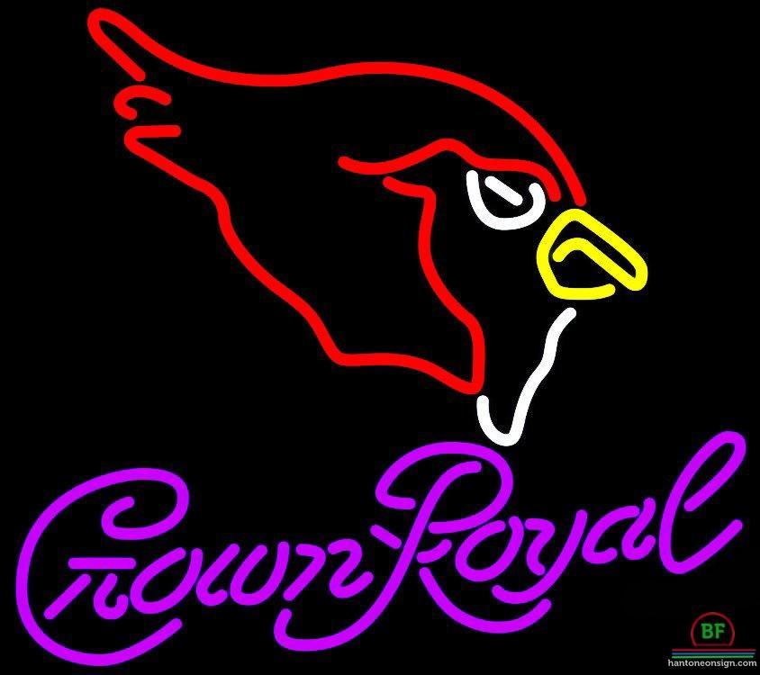 Crown Royal Arizona Cardinals Neon Sign Teams Neon Light