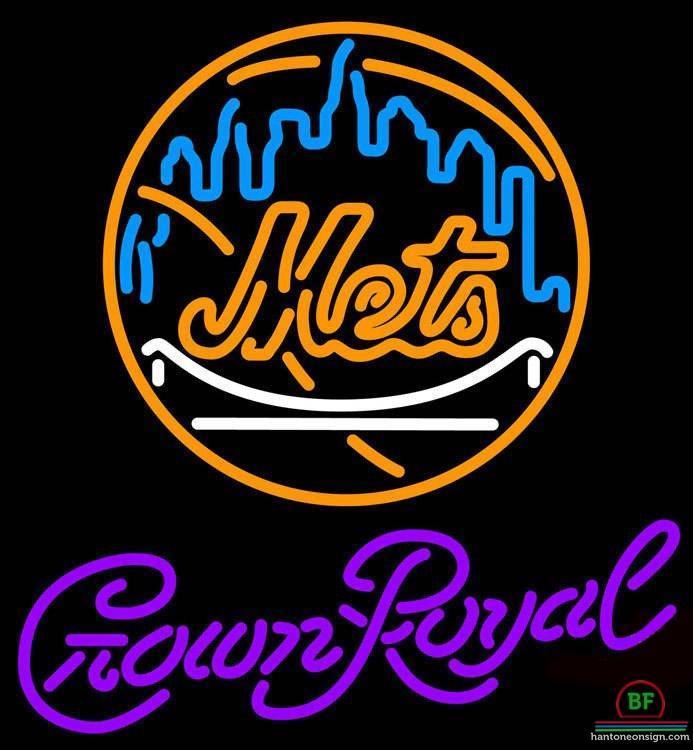 Crown Royal New York Mets Neon Sign Teams Neon Light