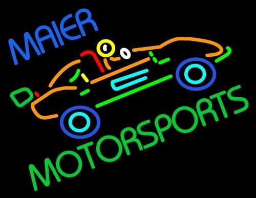 Custom Maier Motorspots Go Kart Neon Sign Bar Sign Neon Light